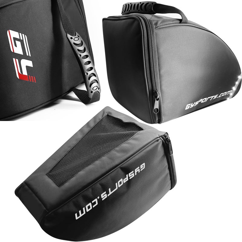 GY Helmet Bag Ice Hockey Helmet Storage bag for Cycling/Motorcycle/Equestrian/Skateboarding 14.1 * 11 * 9 inches - Image 3